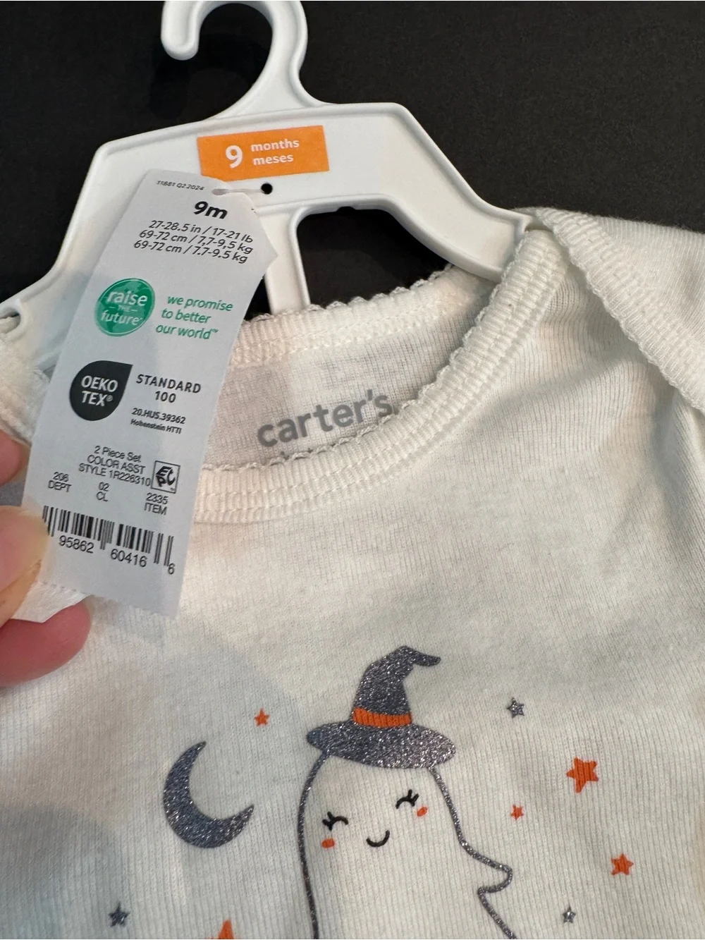 NWT Halloween Baby outfits Sz 6-9Months Cat and Jack, Carters